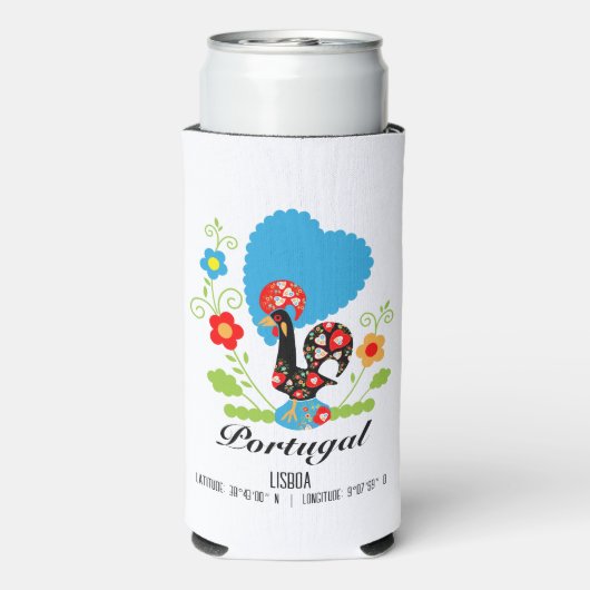 Das portugiesische Programm Selters Dosenkühler (Seltzer Rückseite)