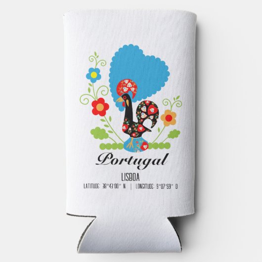 Das portugiesische Programm Selters Dosenkühler (Rückseite)