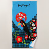 Das portugiesische Programm Strandtuch (Vorderseite)