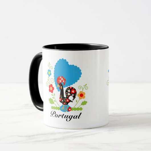 Das portugiesische Programm Tasse (Vorderseite Links)