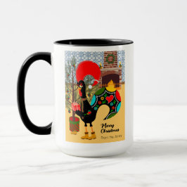 Das portugiesische Rooster und die Freude am Gesch Tasse