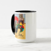 Das portugiesische Rooster und die Freude am Gesch Tasse (Vorderseite Links)