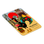 Das portugiesische Rooster und die Freude an der K Magnet (Rechte Seite)