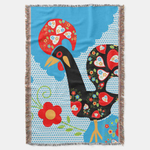 Das portugiesische Rooster von Barcelos Decke