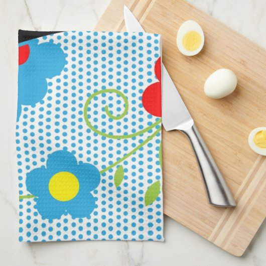 Das portugiesische Rooster von Barcelos Handtuch (Viertel Falte)