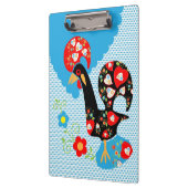 Das portugiesische Rooster von Barcelos Klemmbrett (Links)