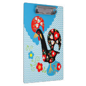 Das portugiesische Rooster von Barcelos Klemmbrett (Rechts)