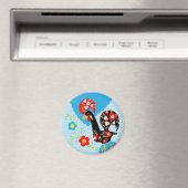 Das portugiesische Rooster von Barcelos Magnet (In Situ (Geschirrspüler))