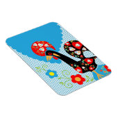 Das portugiesische Rooster von Barcelos Magnet (Rechte Seite)