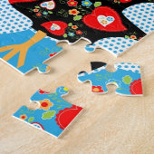 Das portugiesische Rooster von Barcelos Puzzle (Seite)