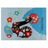 Das portugiesische Rooster von Barcelos Schneidebrett (Vorderseite)