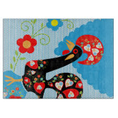 Das portugiesische Rooster von Barcelos Schneidebrett (Vorderseite)