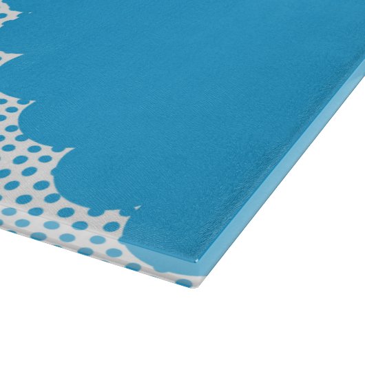 Das portugiesische Rooster von Barcelos Schneidebrett (Ecke)