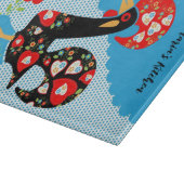 Das portugiesische Rooster von Barcelos Schneidebrett (Ecke)