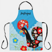 Das portugiesische Rooster von Barcelos Schürze (Vorderseite)