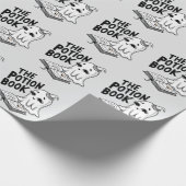 Das Posenbuch zu Halloween Geschenkpapier (Ecke)