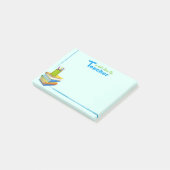 Das Post-it-Zettel-Satz eines Lehrers Post-it Klebezettel (angewinkelt)