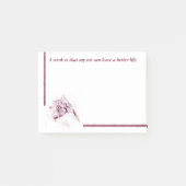 Das Post-Itanmerkungen des humorvollen Post-it Klebezettel (Vorderseite)