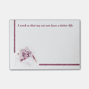 Das Post-Itanmerkungen des humorvollen Post-it Klebezettel