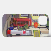 Das Postamt des Dorfes Case-Mate iPhone Hülle (Rückseite (Horizontal))