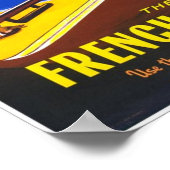 Das Poster an der französischen Riviera (Ecke)