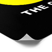 Das Poster der alten Hauptstadt (Ecke)