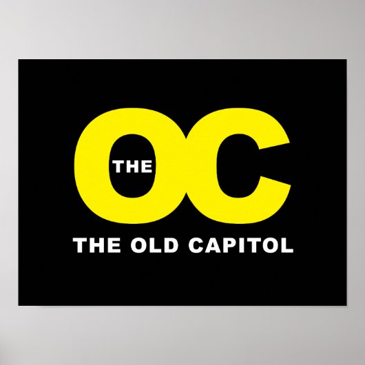 Das Poster der alten Hauptstadt (Vorne)