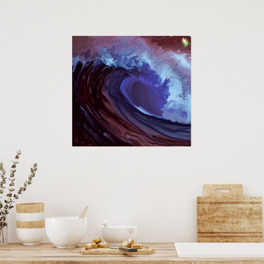 Das Poster der anderen Welt (Küche)