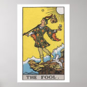 Das Poster der dummen Tarot-Karte (Vorne)