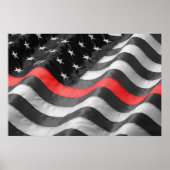Das Poster der dünnen roten Linie (Vorne)