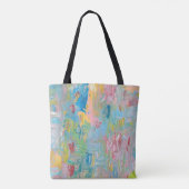 Das Poster 'Der Garten der Freude' Tasche (Rückseite)