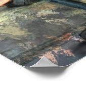 Das Poster der Gitarre (Ecke)