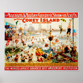 Das Poster der Great Coney Island Water Carnival