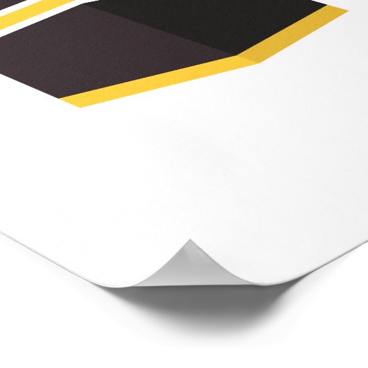 Das Poster der heiligen Kaaba-Printwerbung (Ecke)