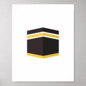 Das Poster der heiligen Kaaba-Printwerbung (Vorne)