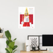 Das Poster der Königswache (Heimbüro)