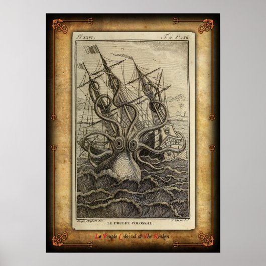Das Poster der Kraken (Vorne)