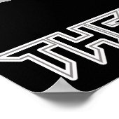 Das Poster der Krassen Mall "Headbangers" (Ecke)