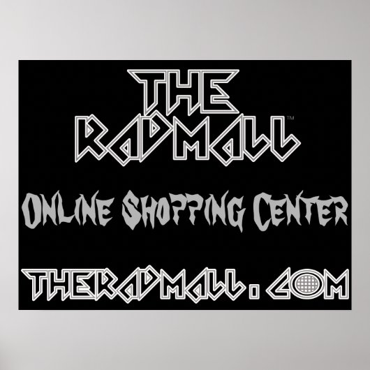 Das Poster der Krassen Mall "Headbangers" (Vorne)