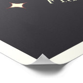 Das Poster der Mauer von Saint-Tropez (Ecke)