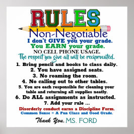 Das Poster der neuen Version School Teacher's