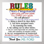 Das Poster der neuen Version School Teacher's (Vorne)