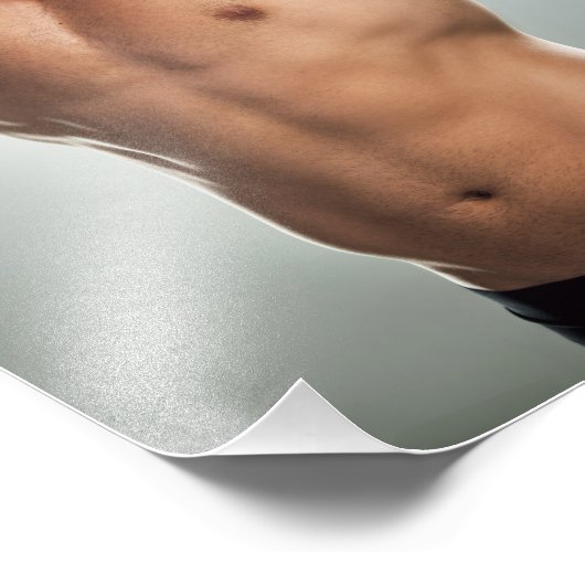 Das Poster der Pits Hot Typ (Ecke)