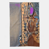 Das Poster der Ponte Vecchio Card - Akryldrucke Geschirrtuch (Vertikal)