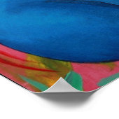 Das Poster der schlechten Blues-Knochen (Ecke)