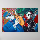 Das Poster der schlechten Blues-Knochen (Vorne)