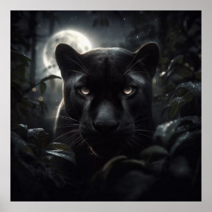 Das Poster der schwarzen Panther