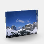 Das Poster der Sellajochkarte Fotoblock (Links)