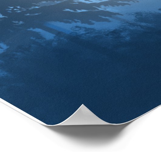 Das Poster der stillen Kronen (Ecke)