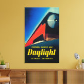 Das Poster der Tagesfahrten Leinwanddruck (Insitu (Wohnzimmer))